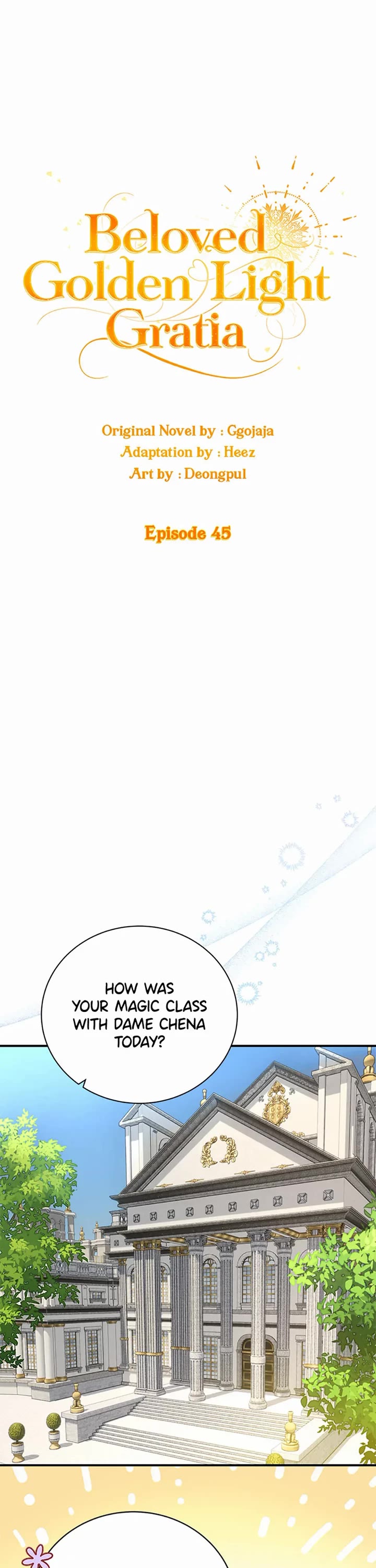 Golden Light Gratia, The Child Loved By God chapter 45 page 1