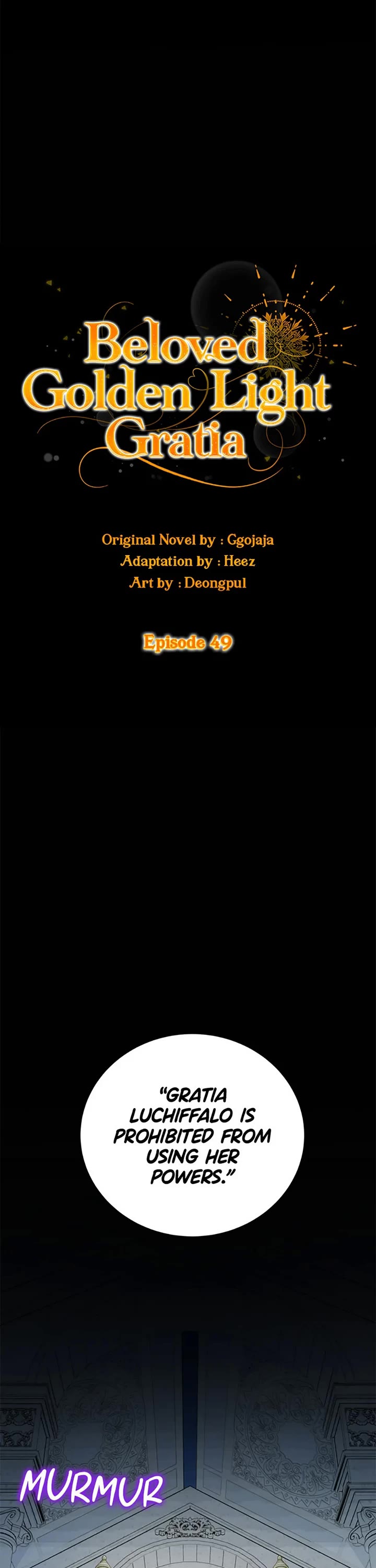 Golden Light Gratia, The Child Loved By God chapter 49 page 27