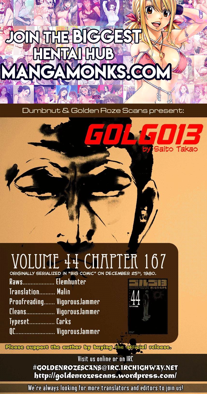 Golgo 13 chapter 167 page 1