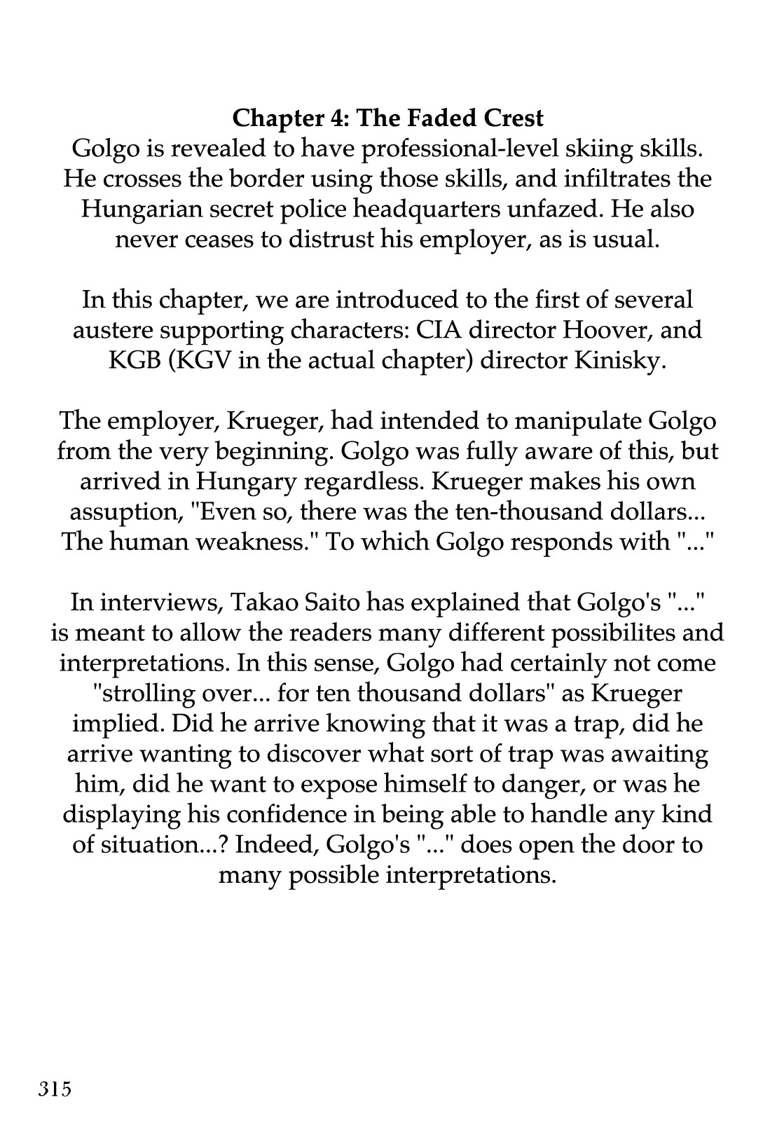 Golgo 13 chapter 4 page 84