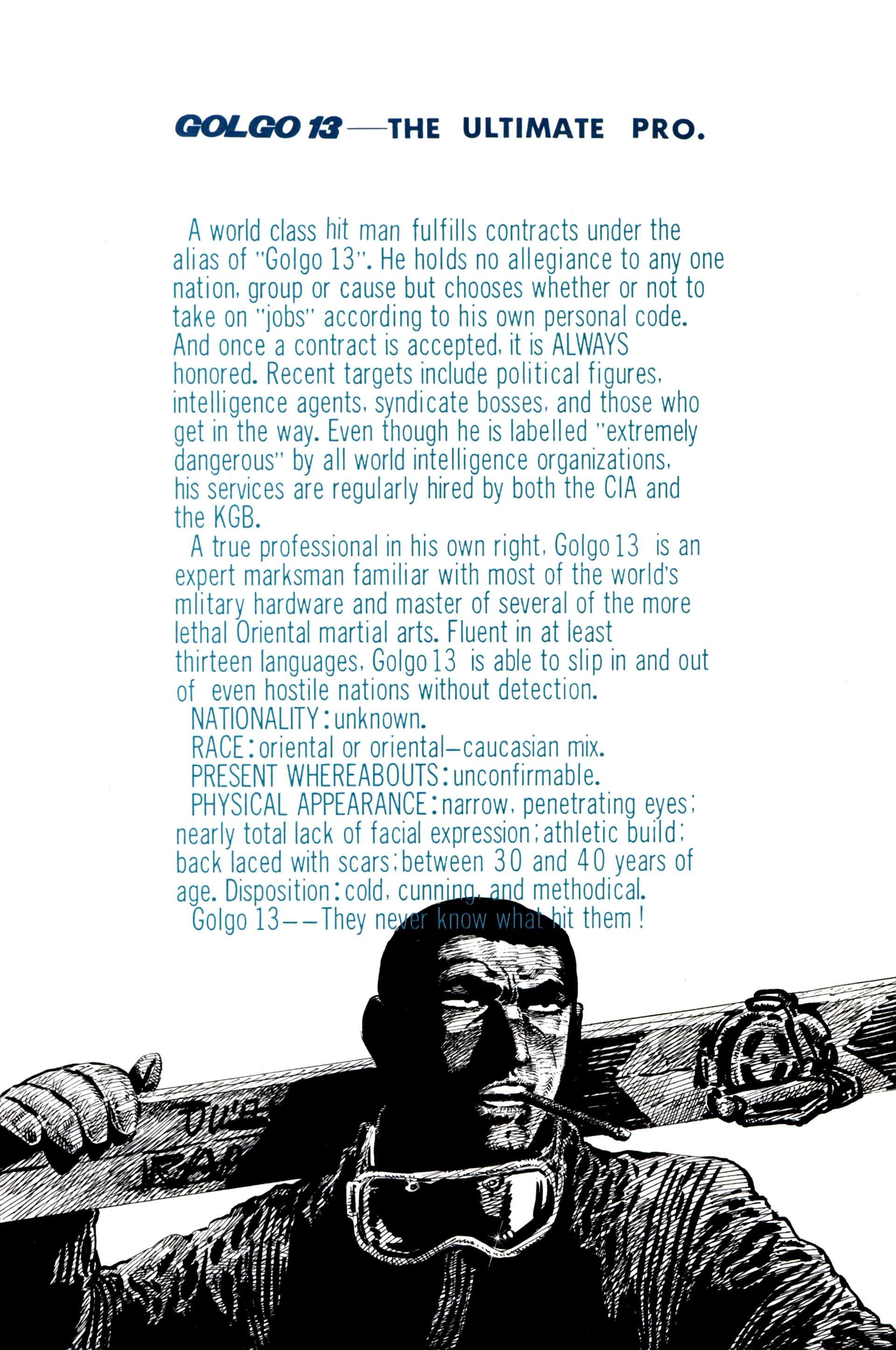 Golgo 13 chapter 52 page 3