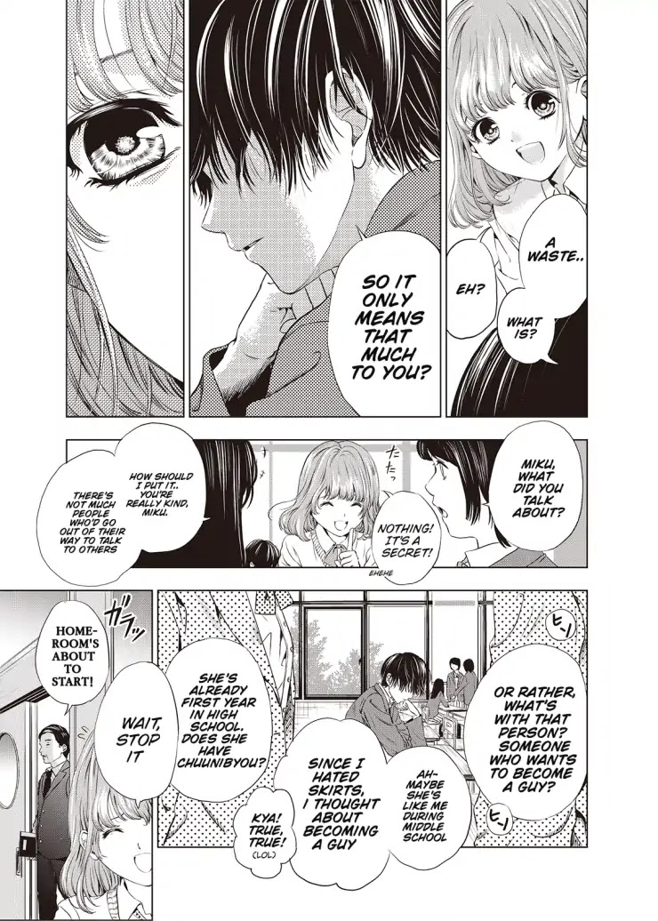 Good Bye My Mini Skirt chapter 1 page 10