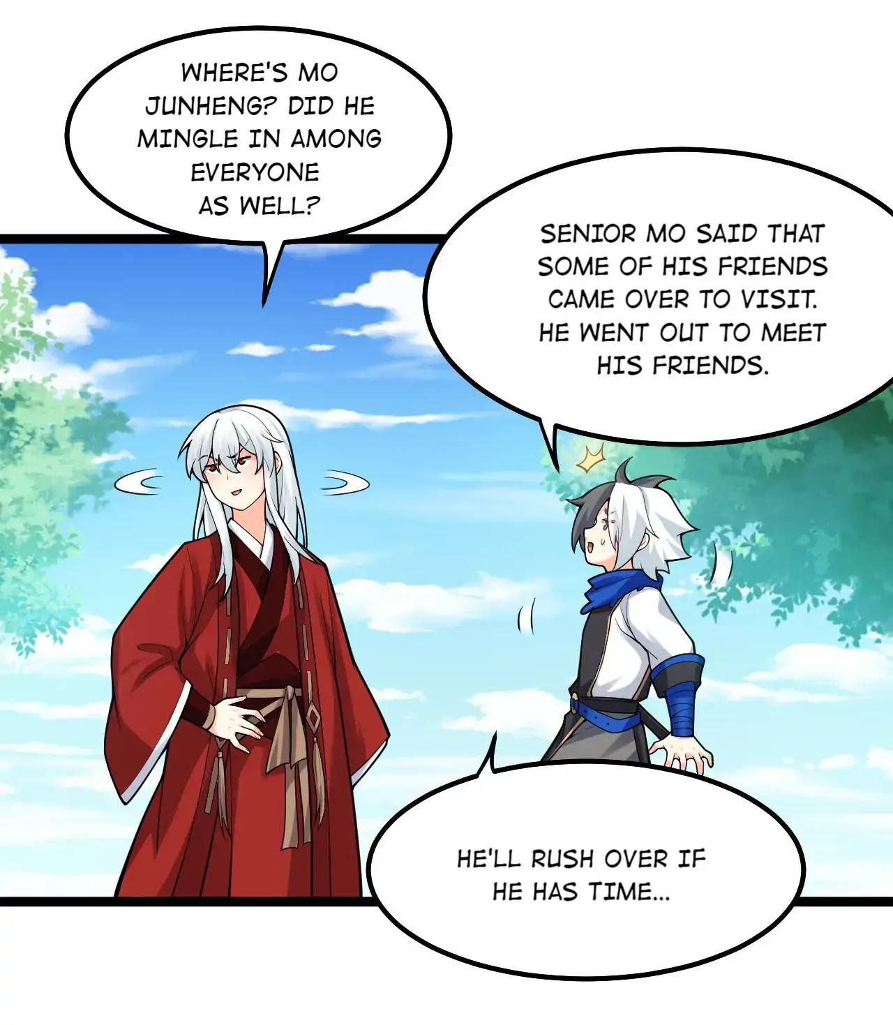 Good Disciple, Have Pity On Your Master! chapter 110 page 26