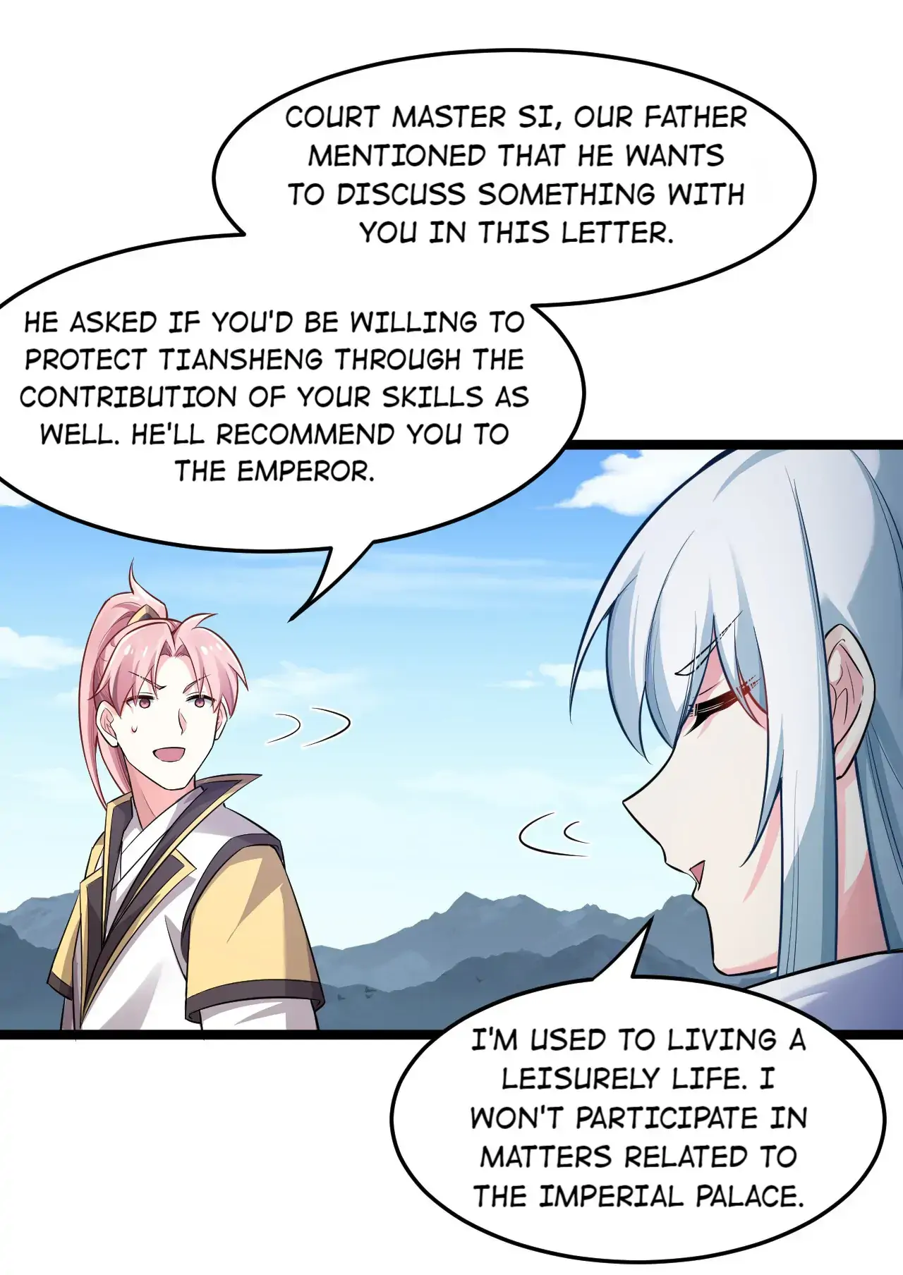 Good Disciple, Have Pity On Your Master! chapter 96.6 page 45