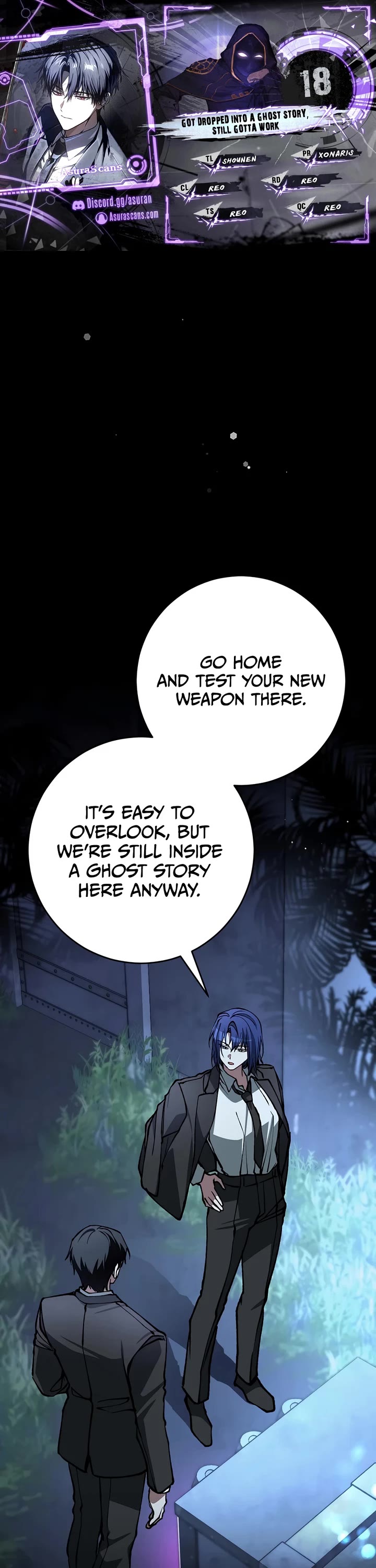 Got Dropped into a Ghost Story, Still Gotta Work chapter 18 page 1