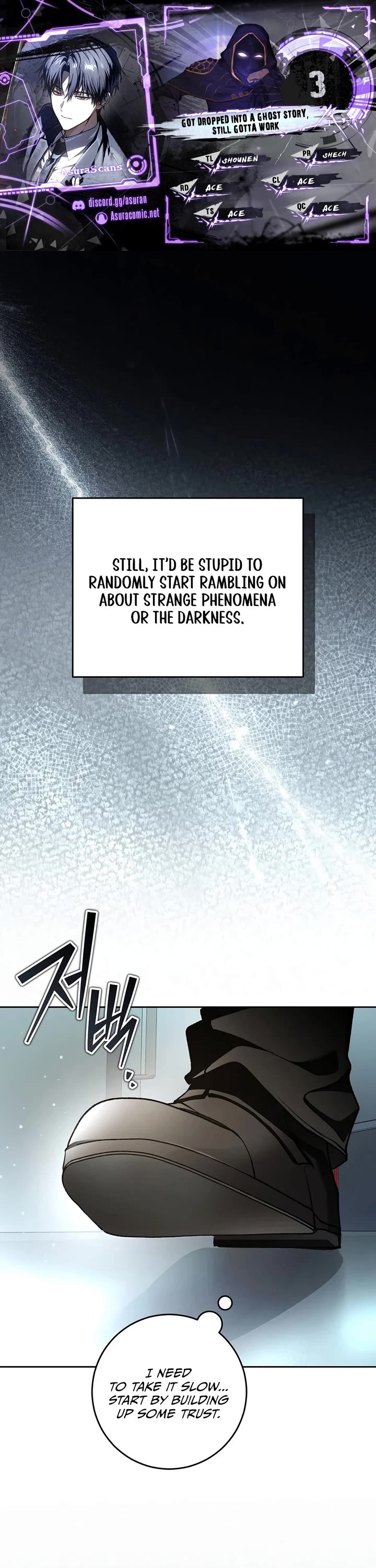 Got Dropped into a Ghost Story, Still Gotta Work chapter 3 page 1