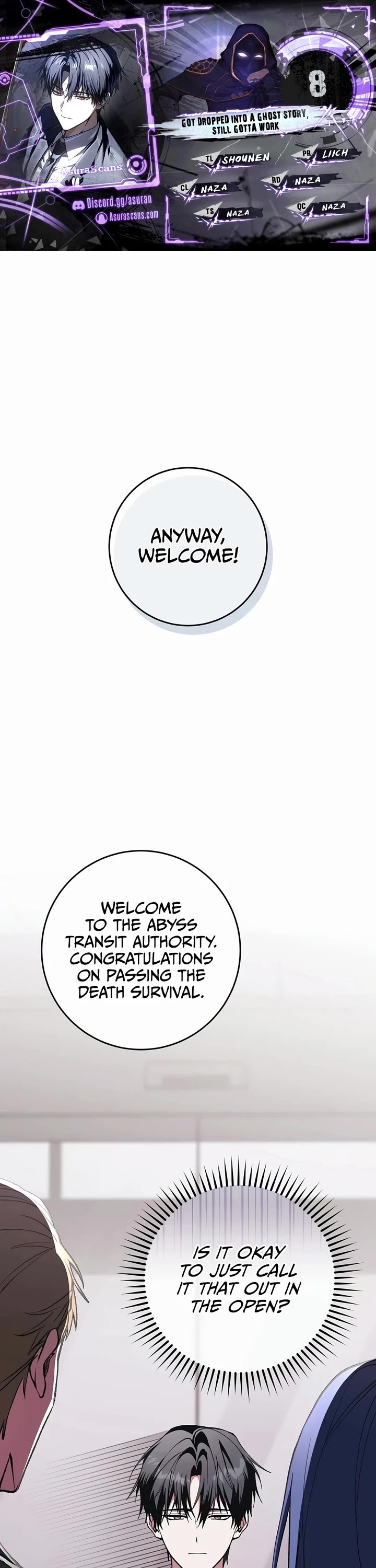 Got Dropped into a Ghost Story, Still Gotta Work chapter 8 page 1