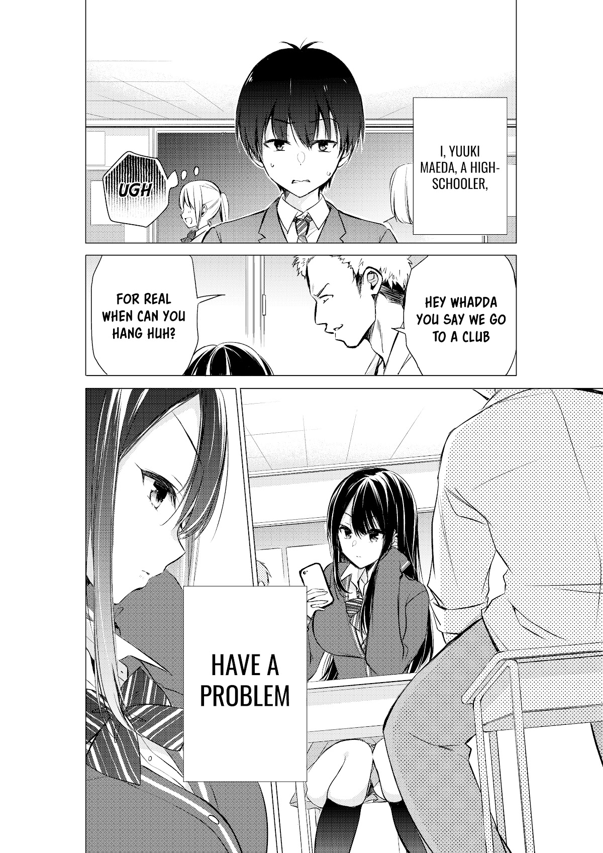 Gotou-san wa Furimukasetai! (Pixiv Serialization) chapter 1 page 1