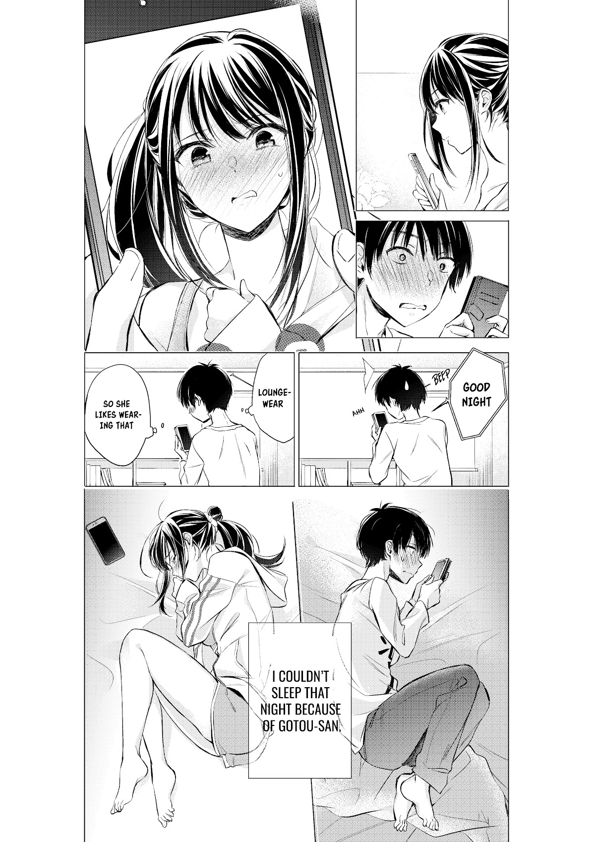 Gotou-san wa Furimukasetai! (Pixiv Serialization) chapter 12 page 5