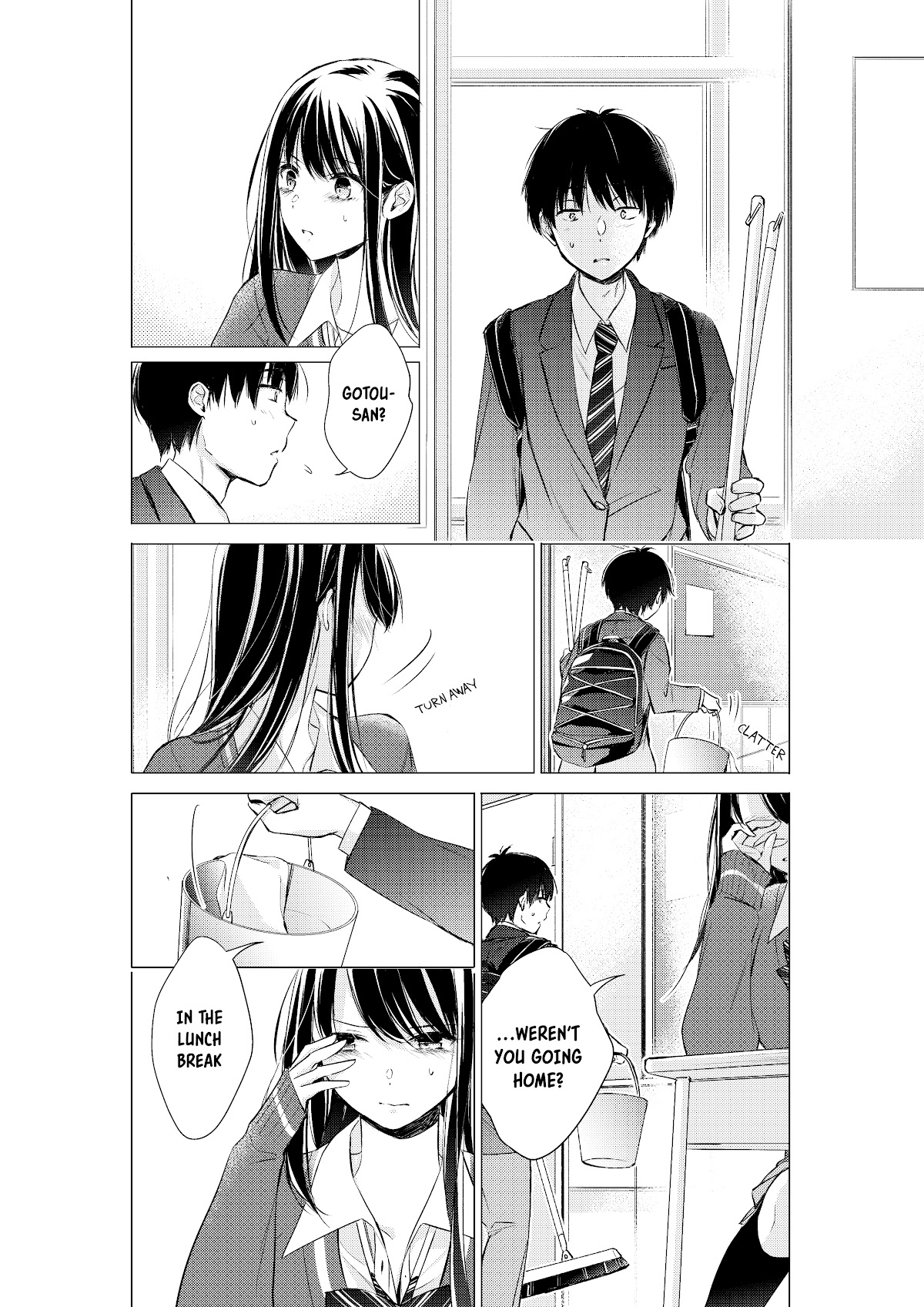 Gotou-san wa Furimukasetai! (Pixiv Serialization) chapter 15 page 5