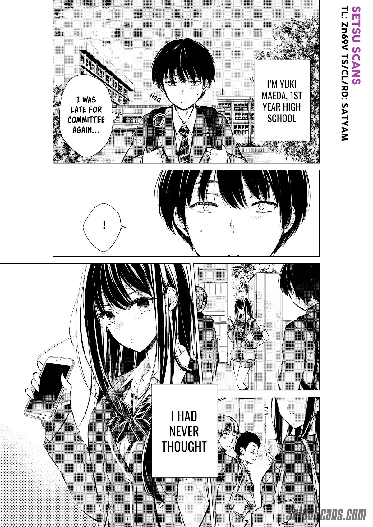 Gotou-san wa Furimukasetai! (Pixiv Serialization) chapter 16 page 2