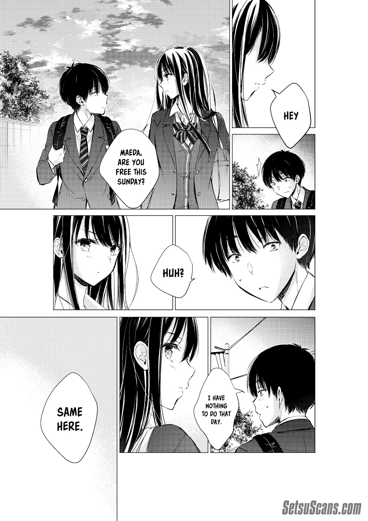 Gotou-san wa Furimukasetai! (Pixiv Serialization) chapter 17 page 4