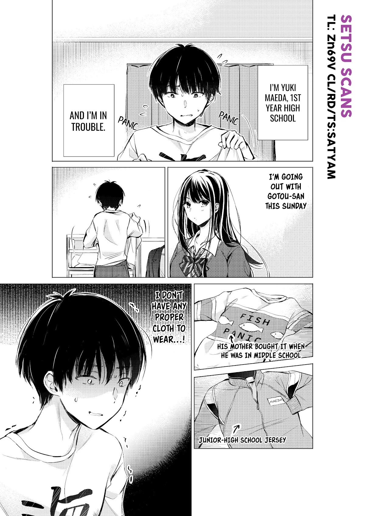 Gotou-san wa Furimukasetai! (Pixiv Serialization) chapter 20 page 2