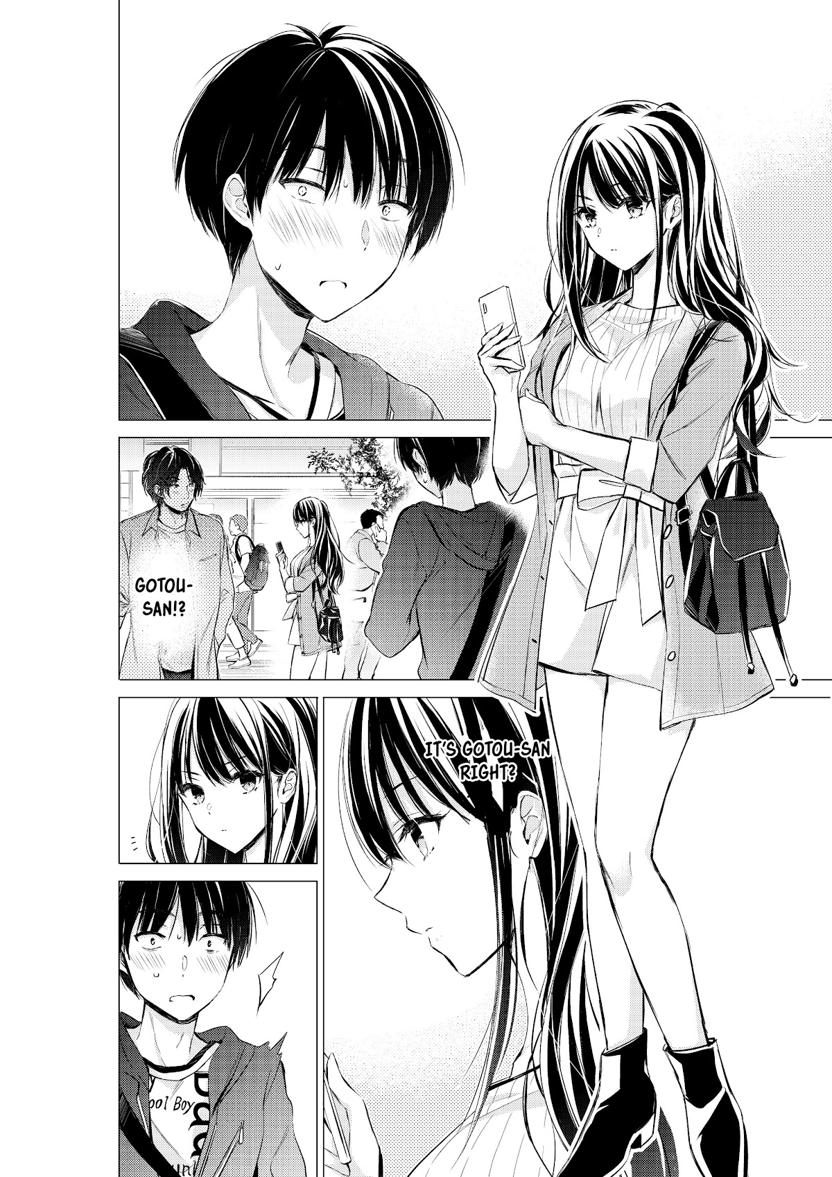 Gotou-san wa Furimukasetai! (Pixiv Serialization) chapter 20 page 5