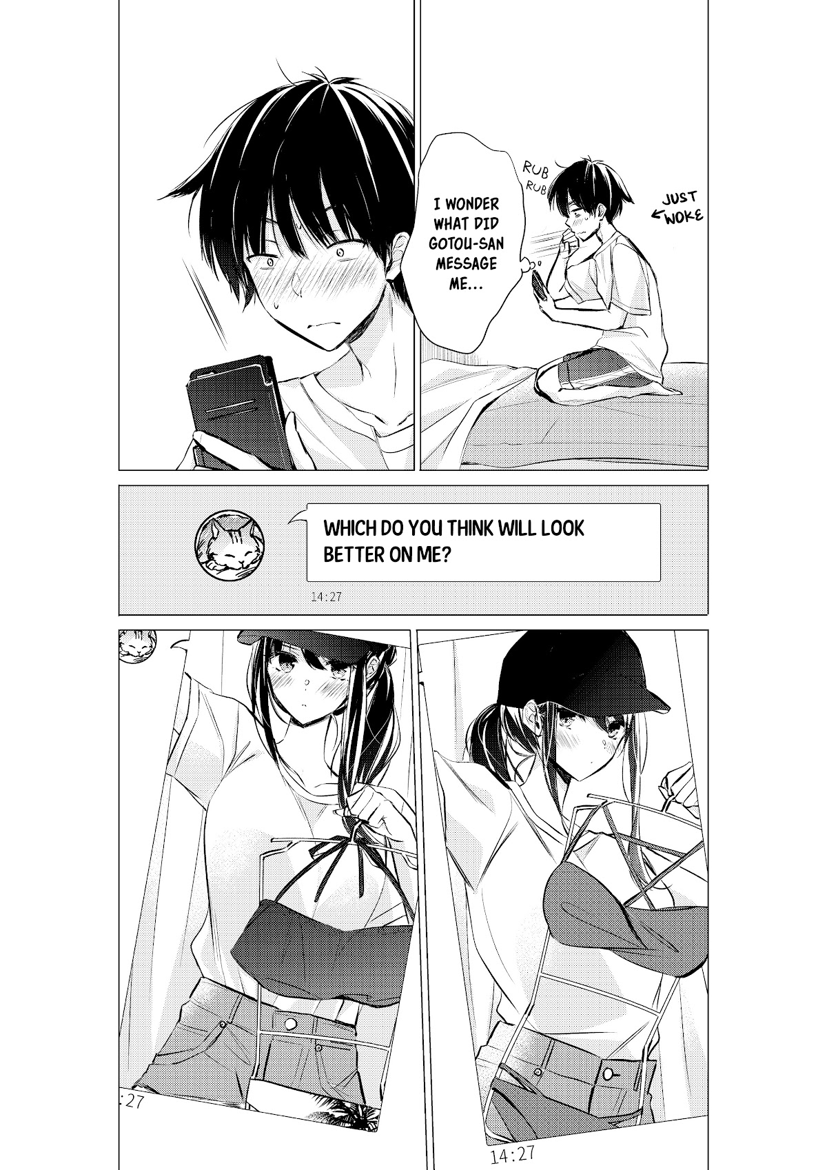 Gotou-san wa Furimukasetai! (Pixiv Serialization) chapter 24 page 4