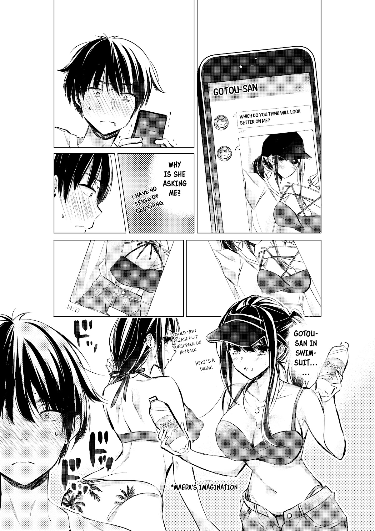 Gotou-san wa Furimukasetai! (Pixiv Serialization) chapter 24 page 5
