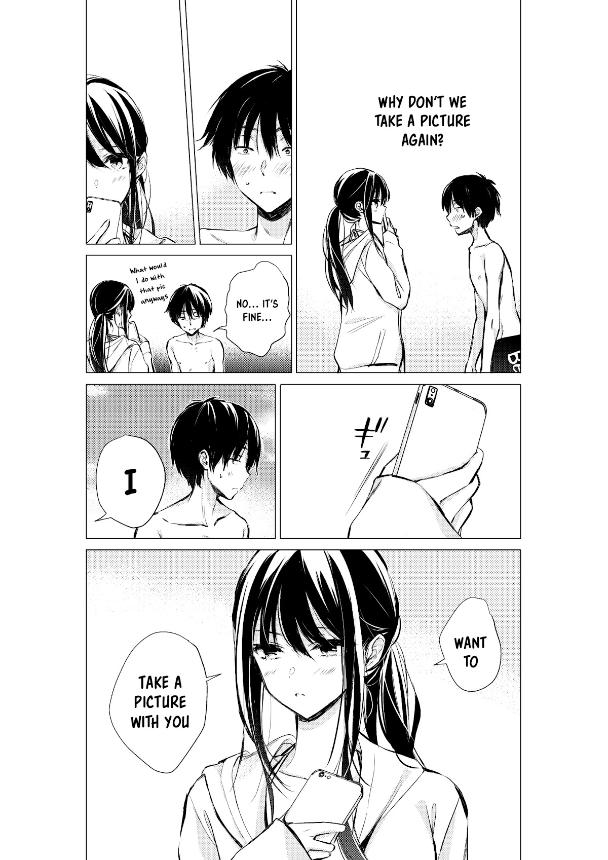 Gotou-san wa Furimukasetai! (Pixiv Serialization) chapter 37 page 3