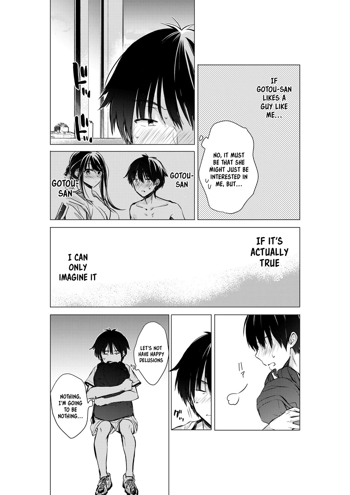 Gotou-san wa Furimukasetai! (Pixiv Serialization) chapter 40 page 3