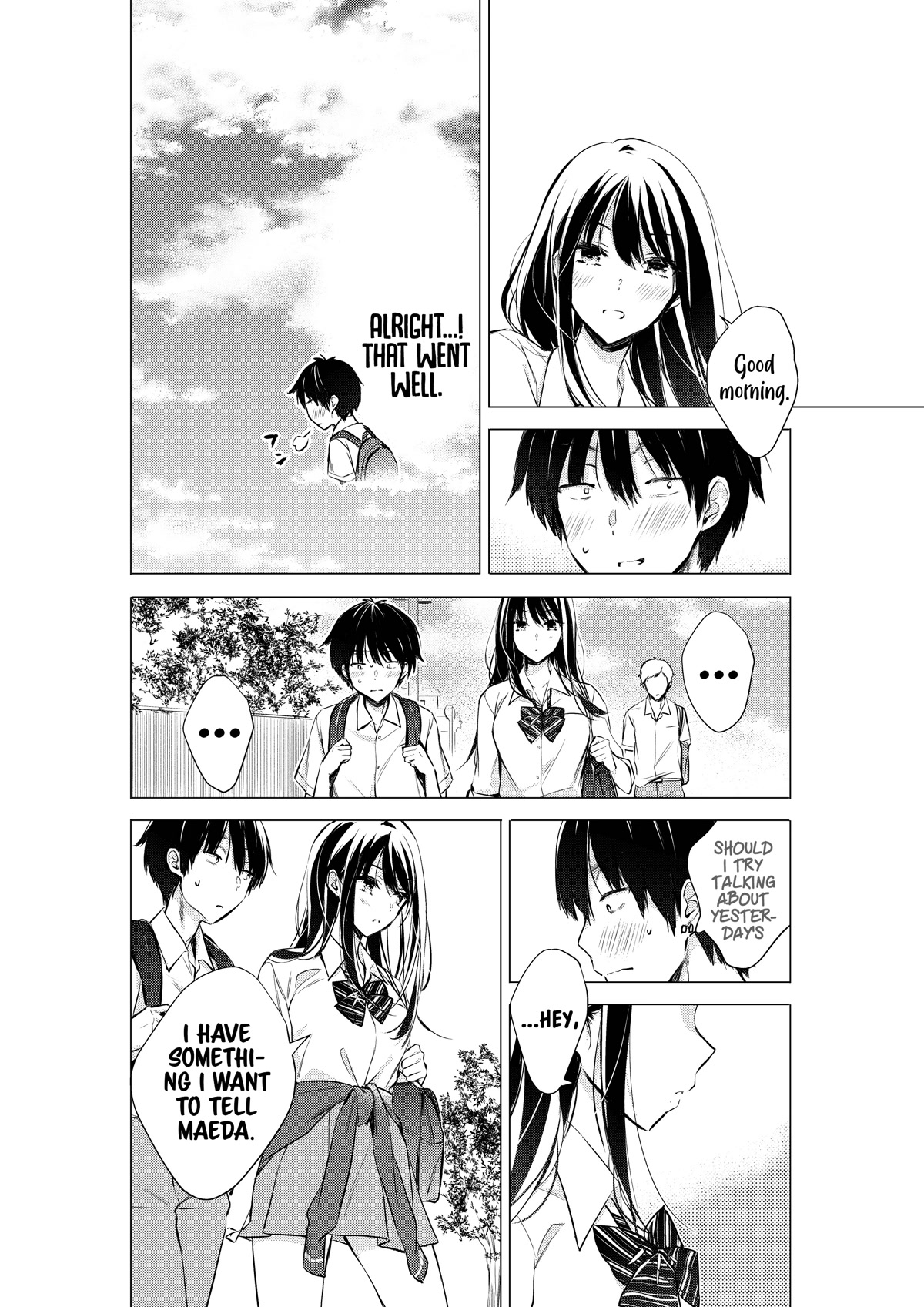 Gotou-san wa Furimukasetai! (Pixiv Serialization) chapter 46 page 4