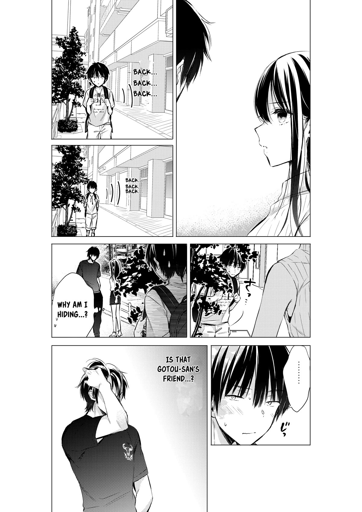 Gotou-san wa Furimukasetai! (Pixiv Serialization) chapter 48 page 3