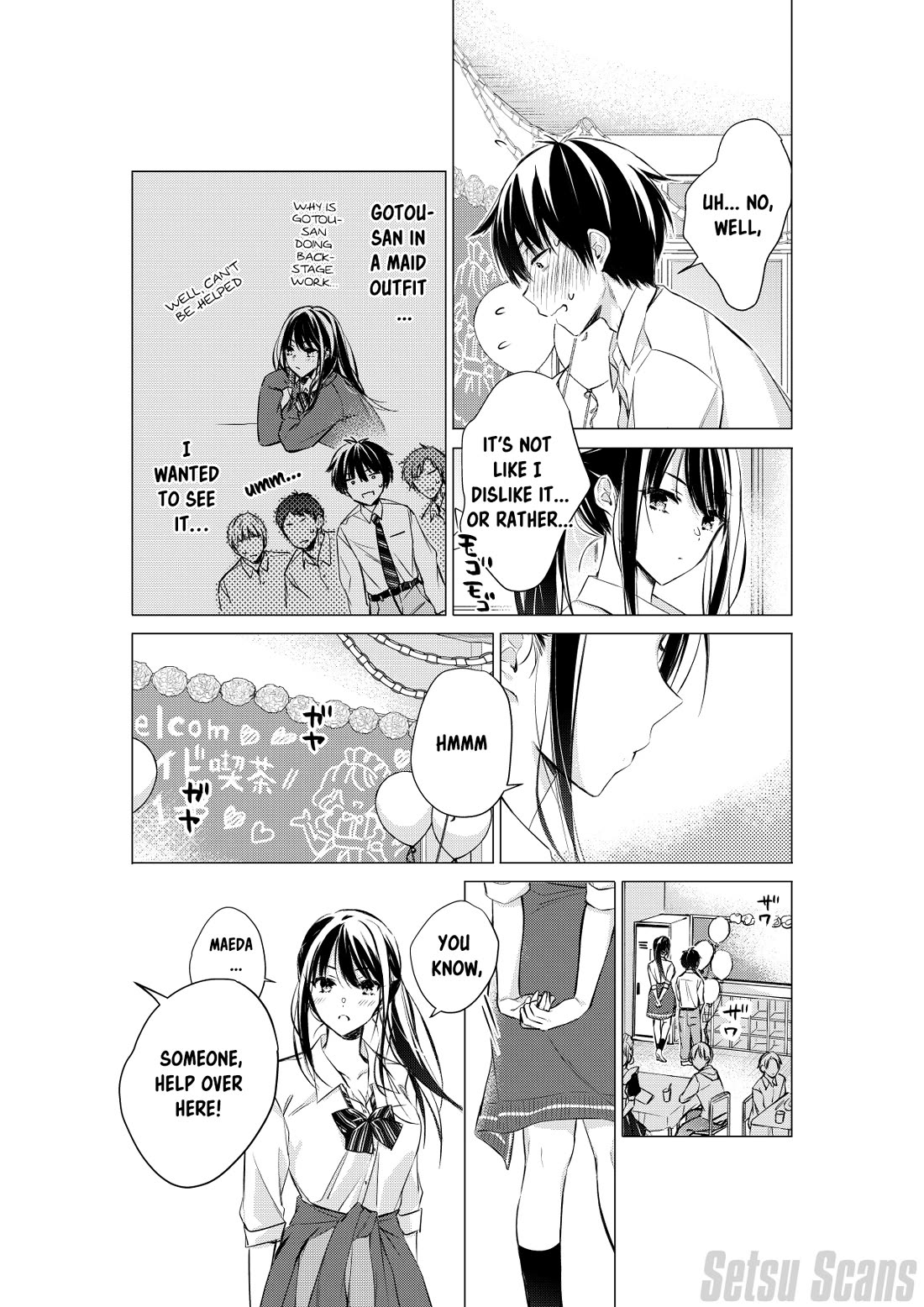 Gotou-san wa Furimukasetai! (Pixiv Serialization) chapter 64 page 4