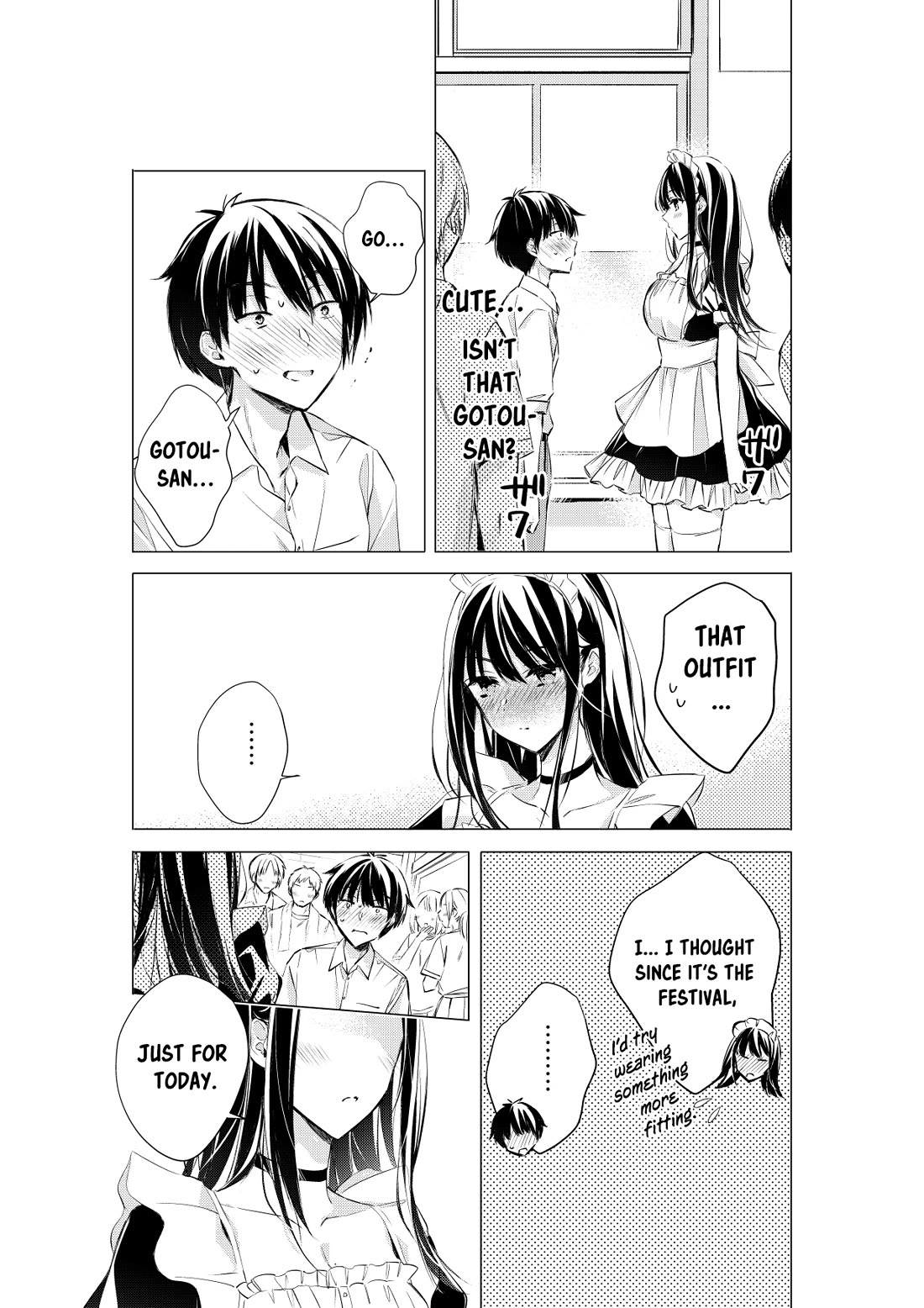 Gotou-san wa Furimukasetai! (Pixiv Serialization) chapter 67 page 4