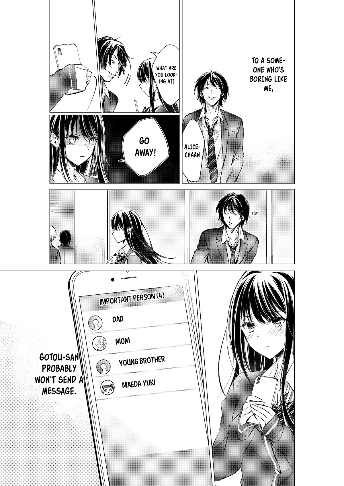 Gotou-san wa Furimukasetai! (Pixiv Serialization) chapter 9 page 6