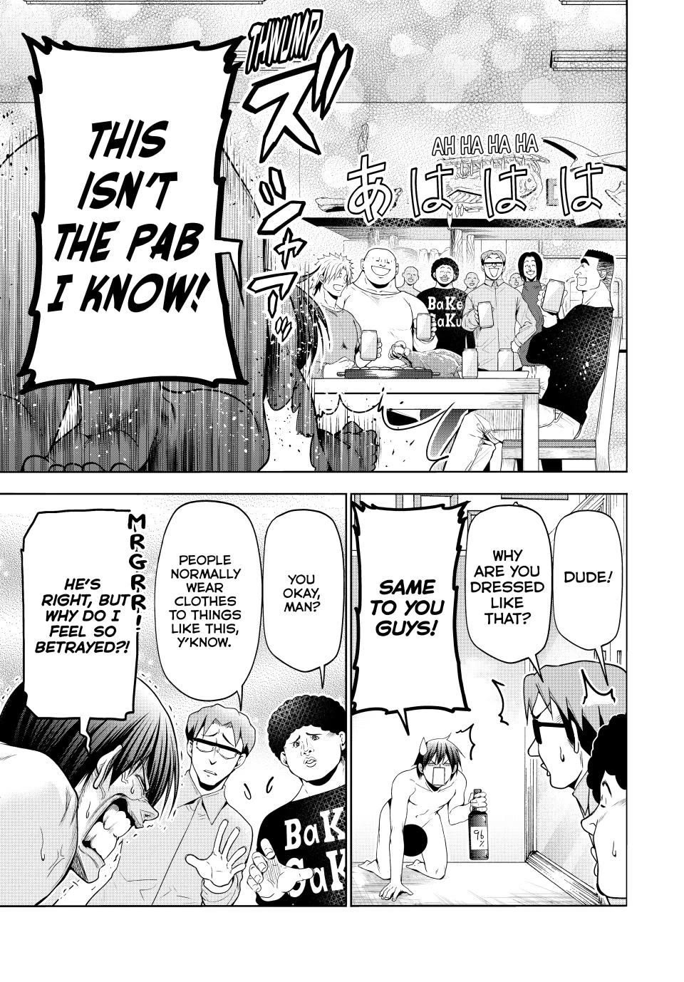 Grand Blue chapter 100 page 11