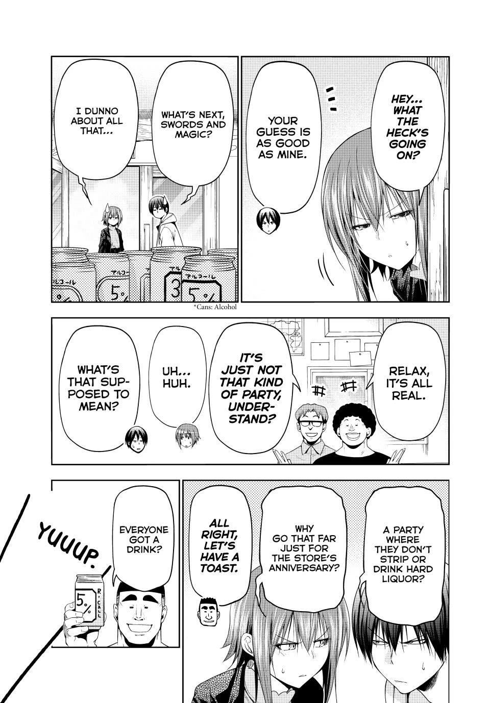 Grand Blue chapter 100 page 13