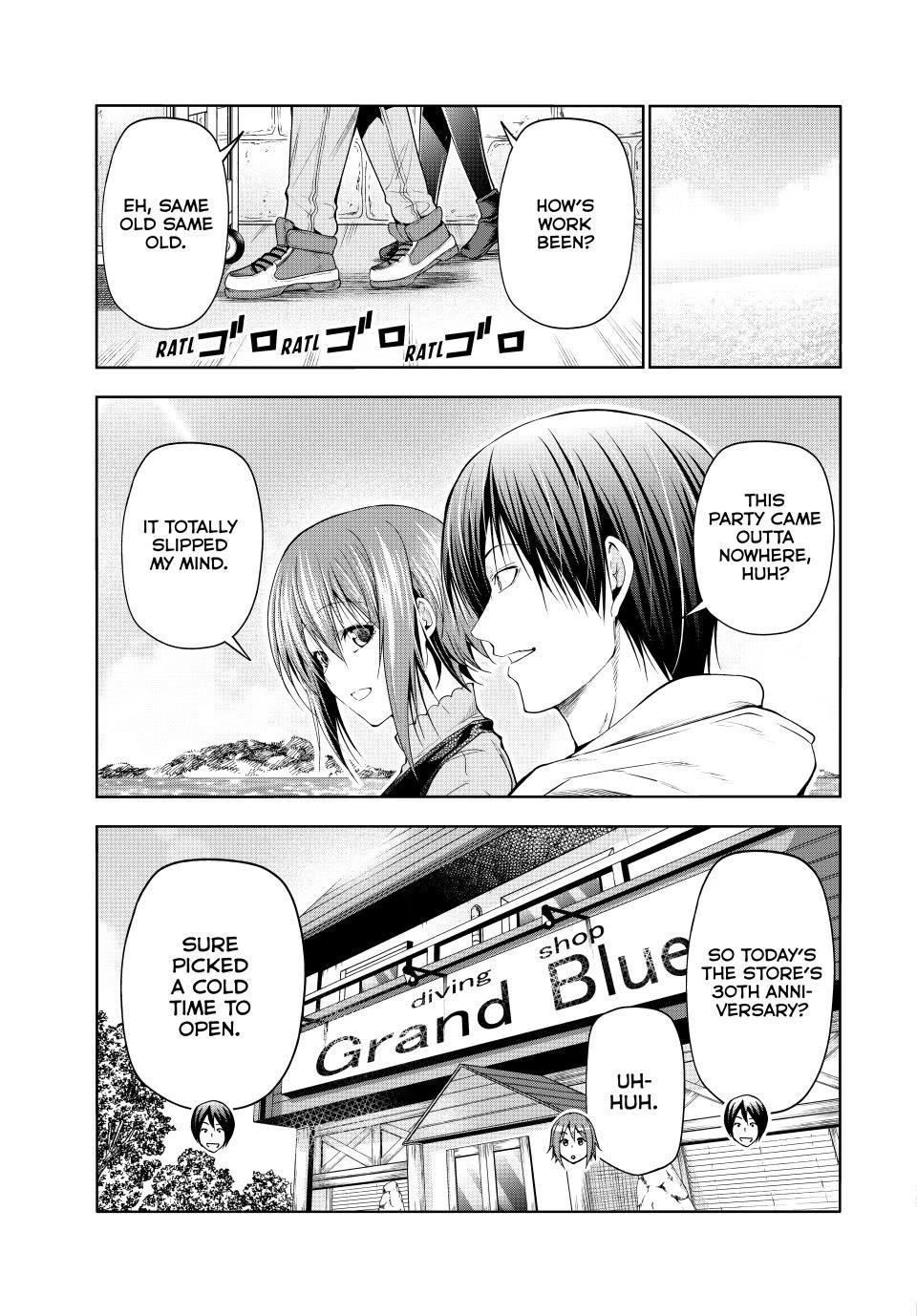 Grand Blue chapter 100 page 4