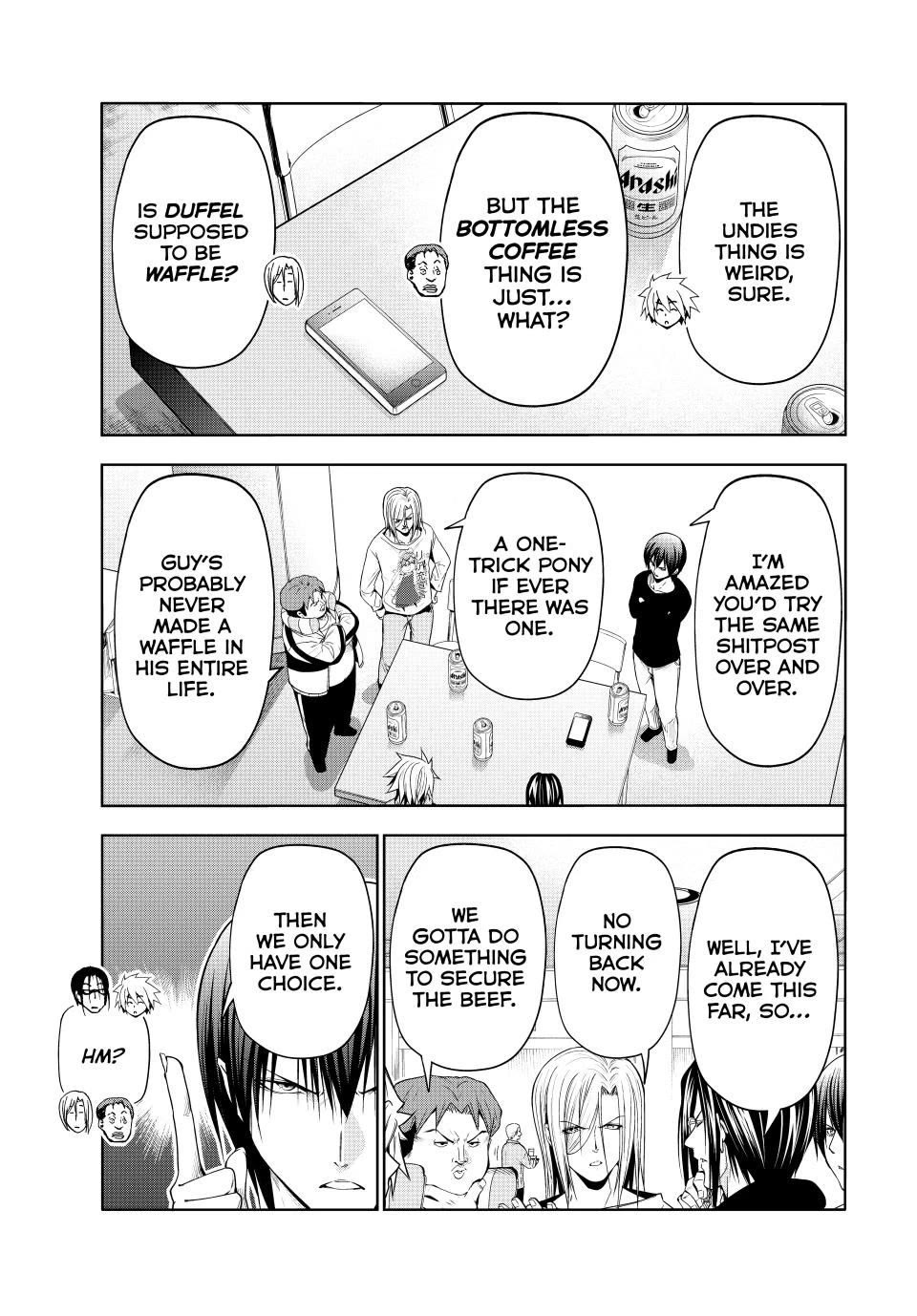 Grand Blue chapter 101 page 13