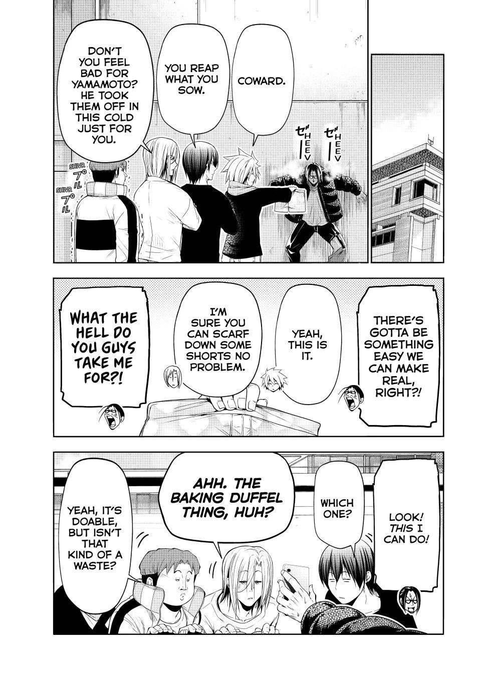 Grand Blue chapter 101 page 17