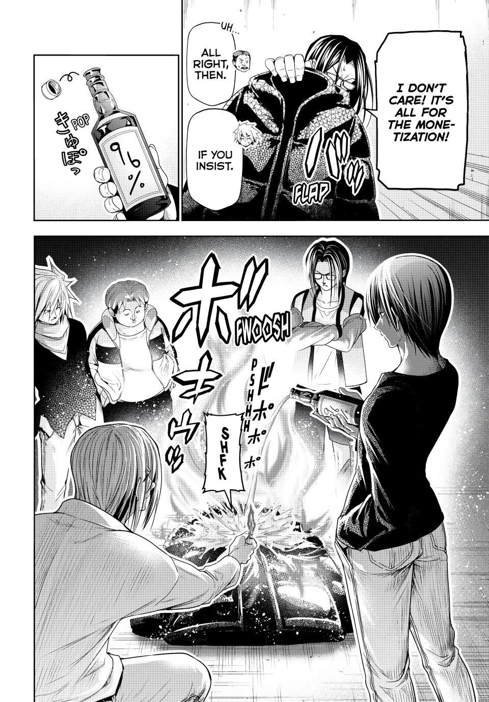 Grand Blue chapter 101 page 18