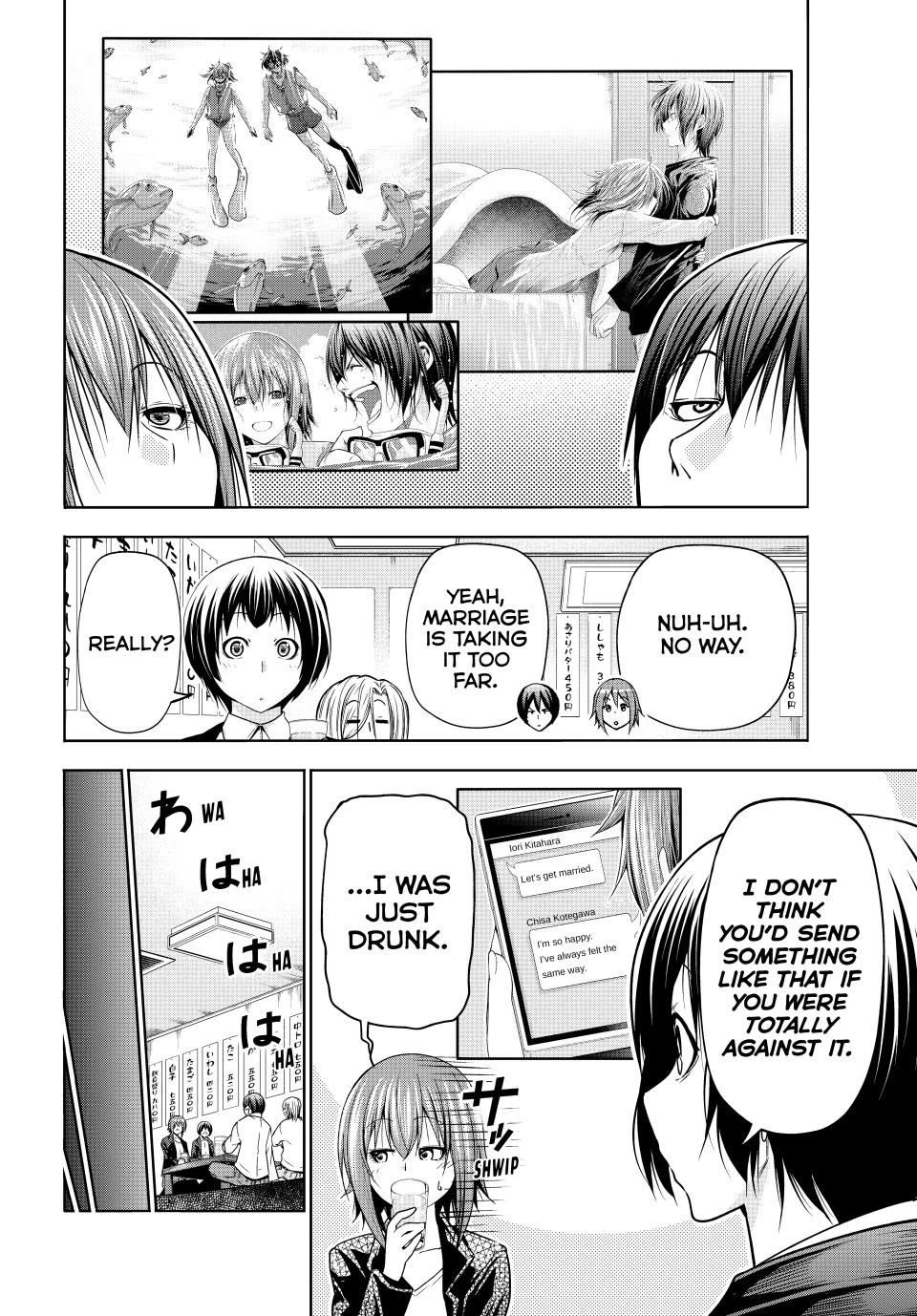 Grand Blue chapter 103 page 34