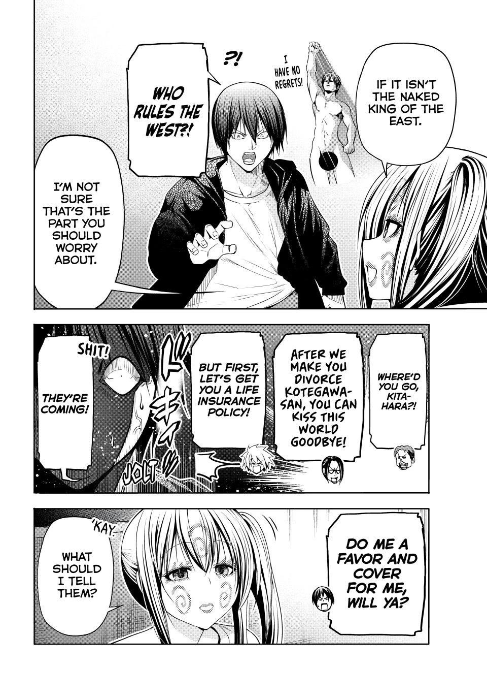 Grand Blue chapter 108 page 12
