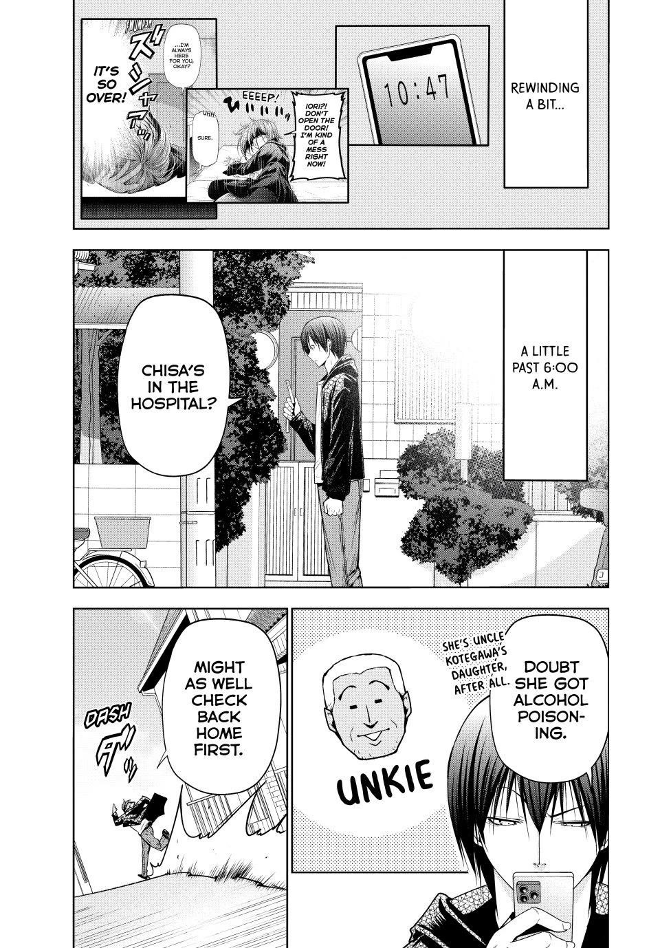 Grand Blue chapter 110 page 1