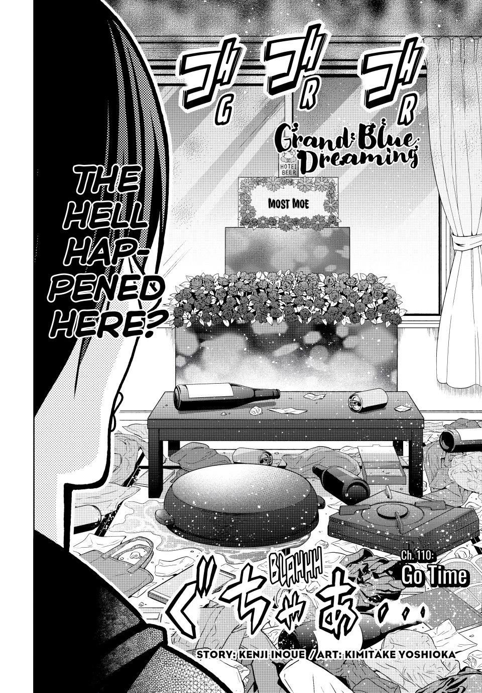 Grand Blue chapter 110 page 2