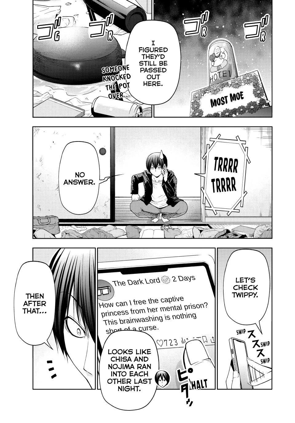 Grand Blue chapter 110 page 3