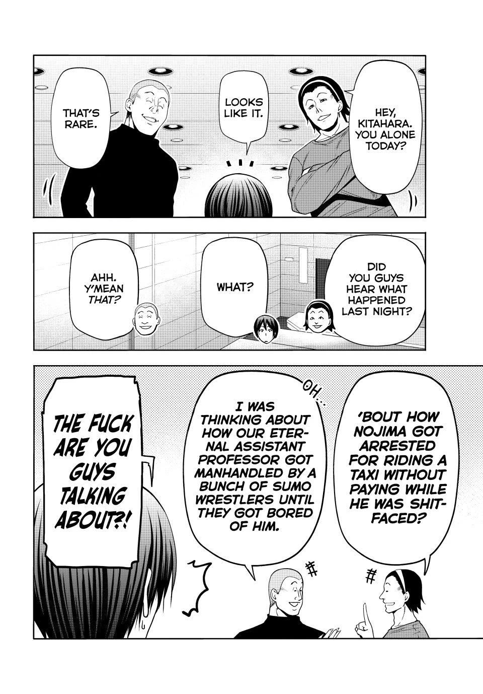 Grand Blue chapter 110 page 8