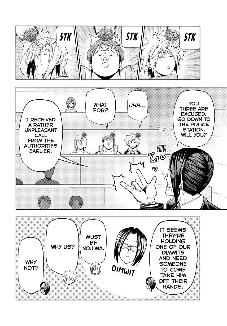 Grand Blue chapter 111 page 17