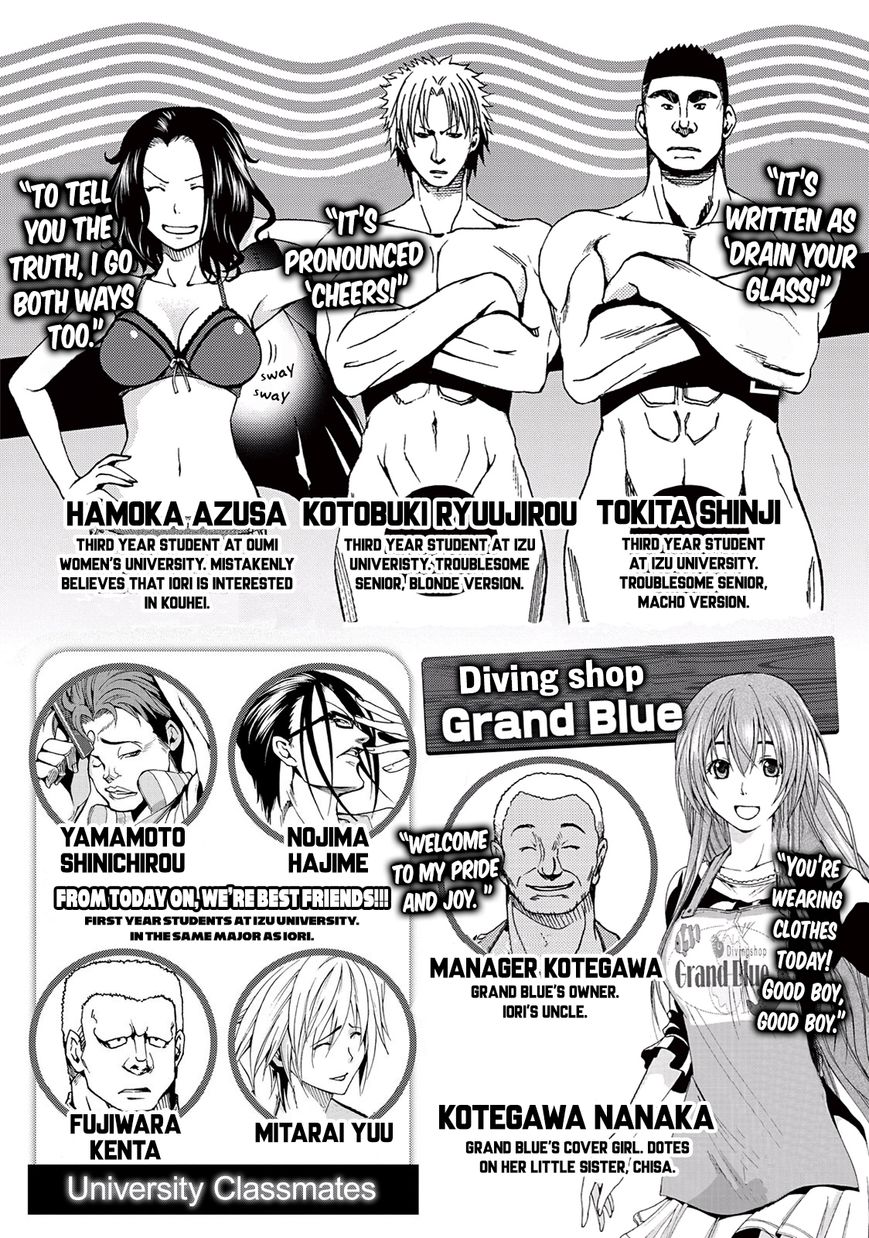 Grand Blue chapter 18 page 3