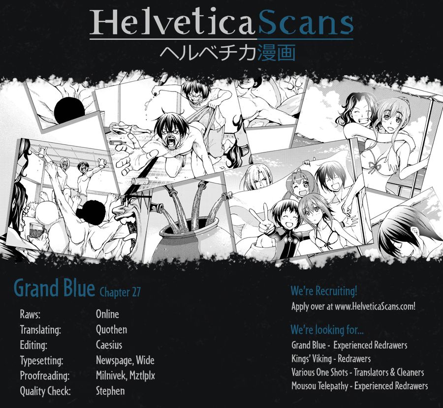 Grand Blue chapter 27 page 1