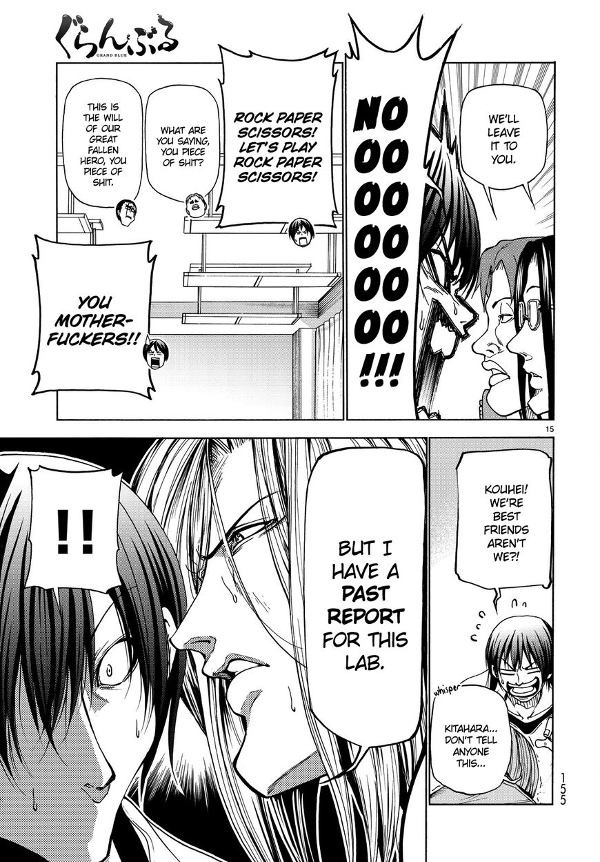 Grand Blue chapter 32 page 16