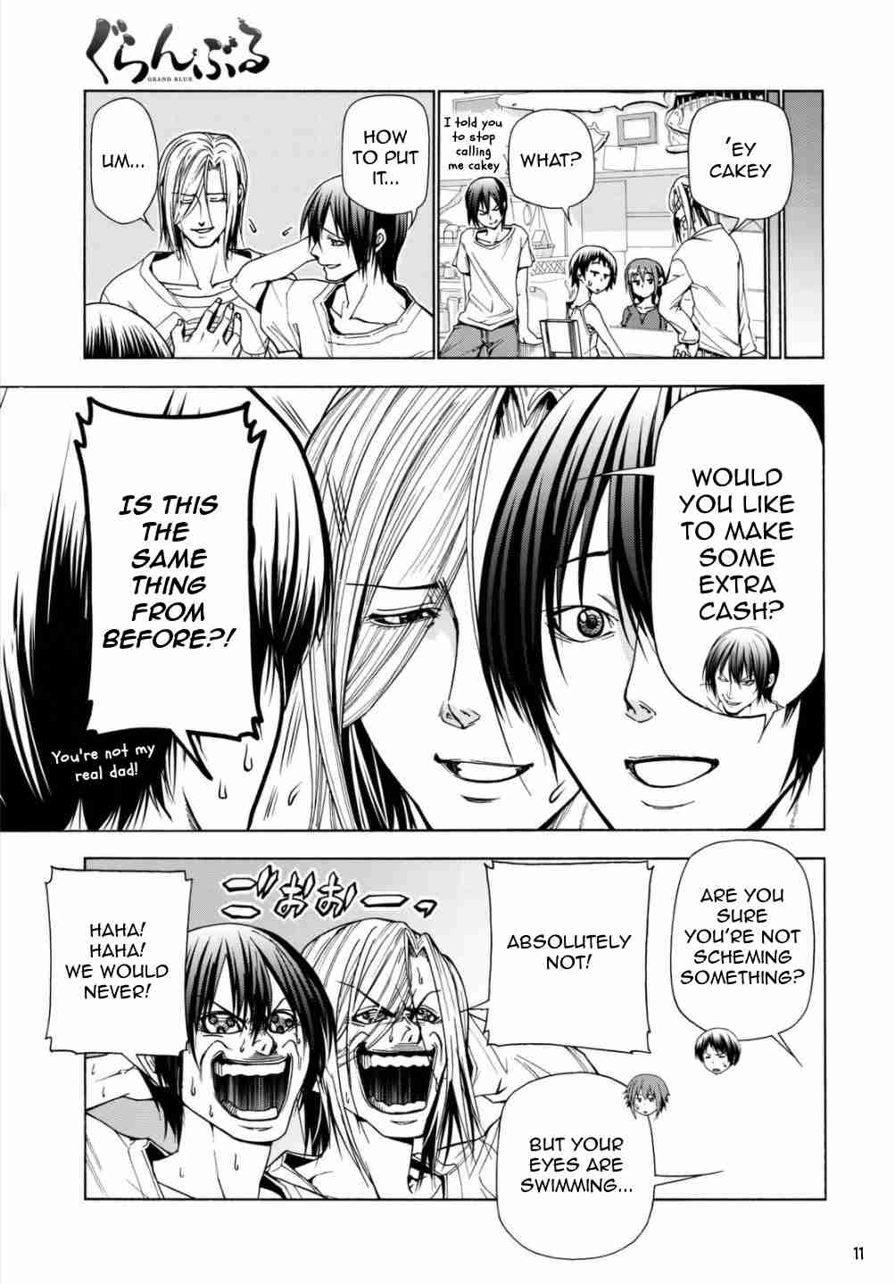 Grand Blue chapter 39 page 11