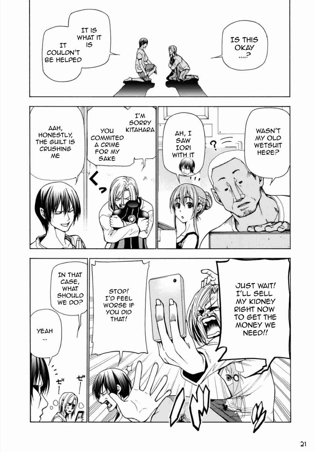 Grand Blue chapter 39 page 21