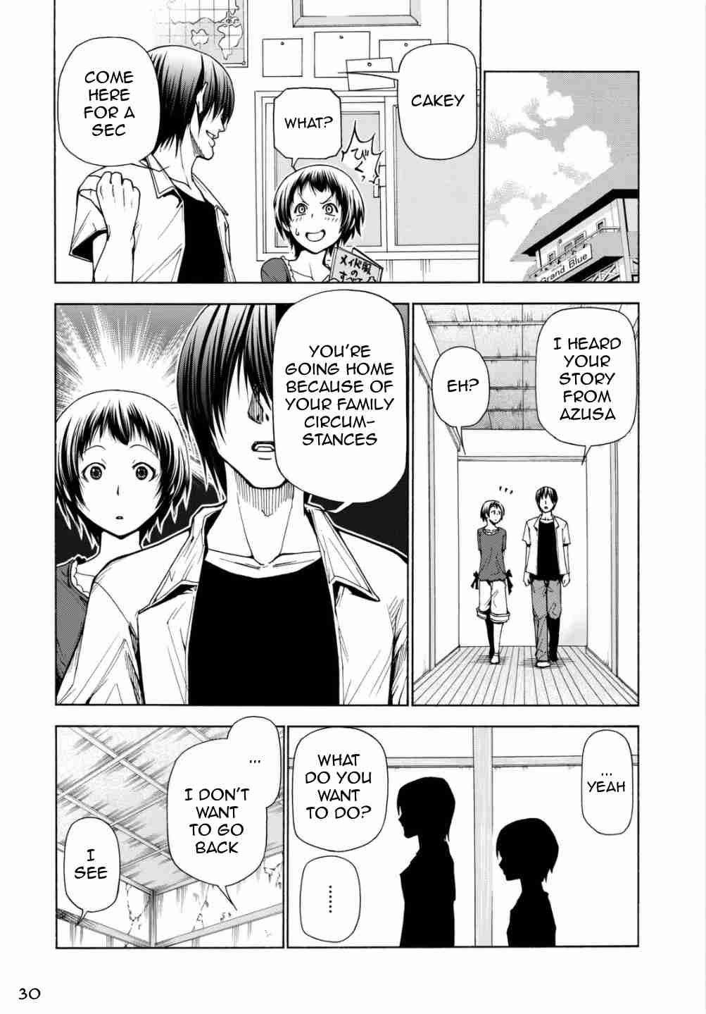 Grand Blue chapter 39 page 30