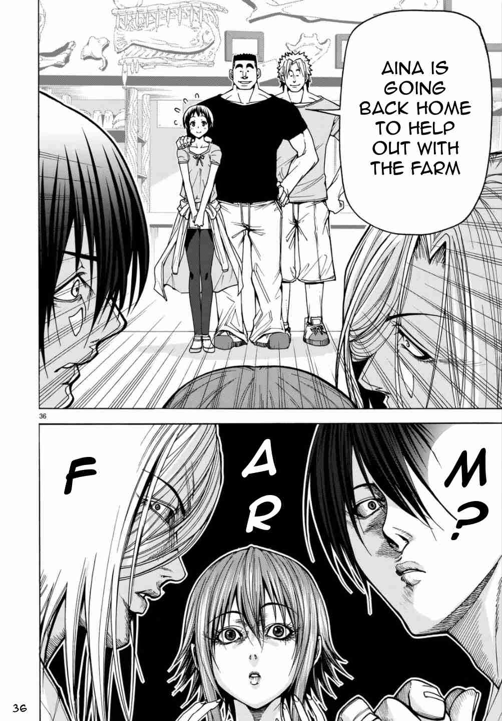 Grand Blue chapter 39 page 35