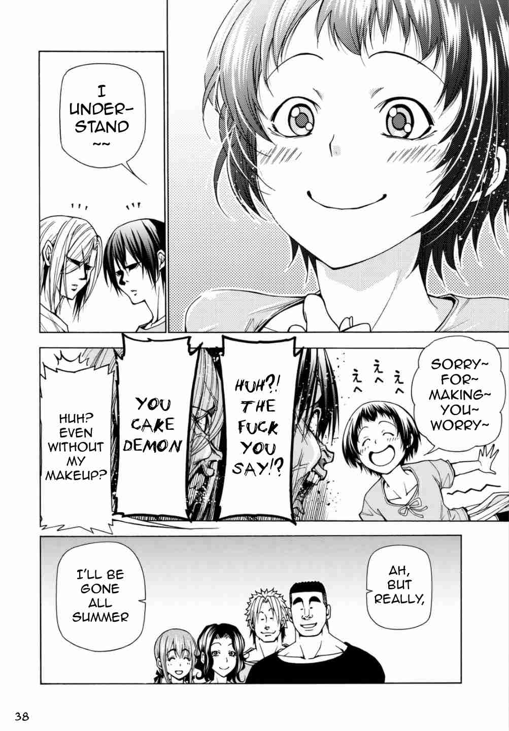 Grand Blue chapter 39 page 37