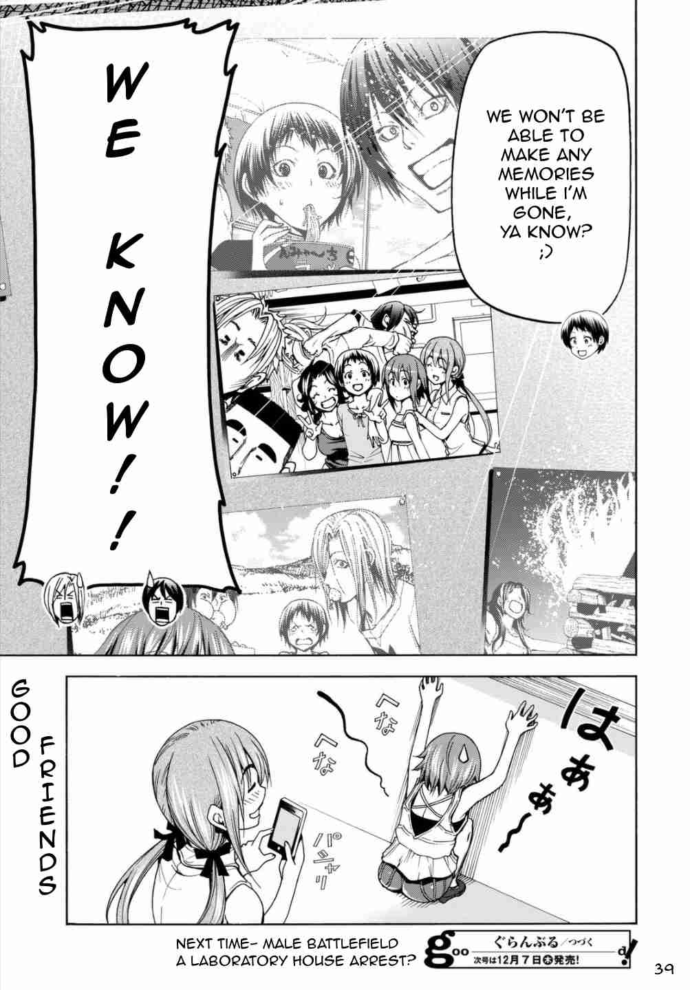 Grand Blue chapter 39 page 38