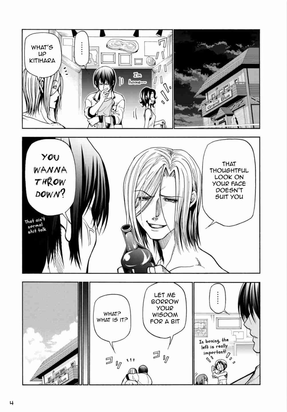 Grand Blue chapter 39 page 4